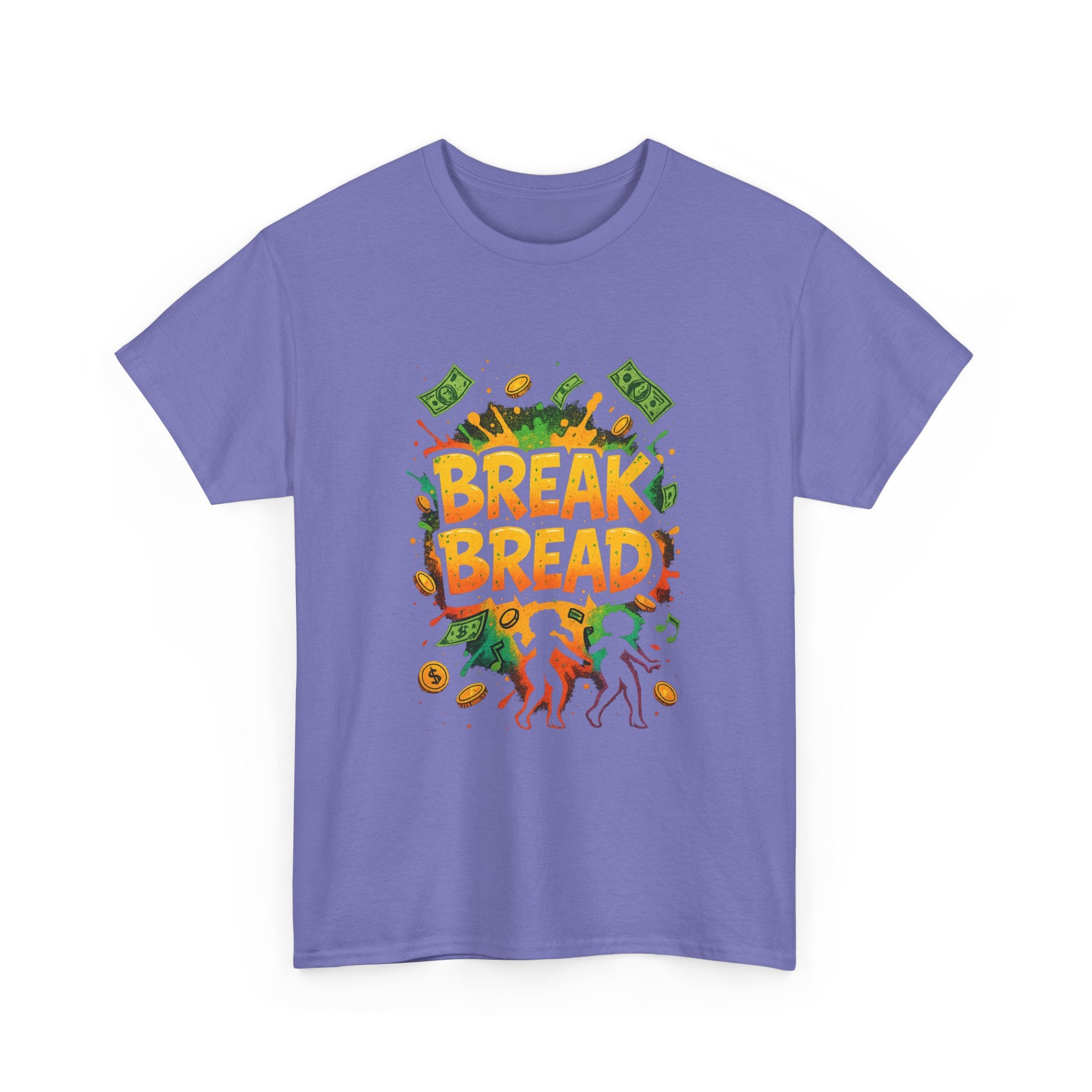 "Break Bread" - Explosive Design - Unisex Heavy Cotton Tee