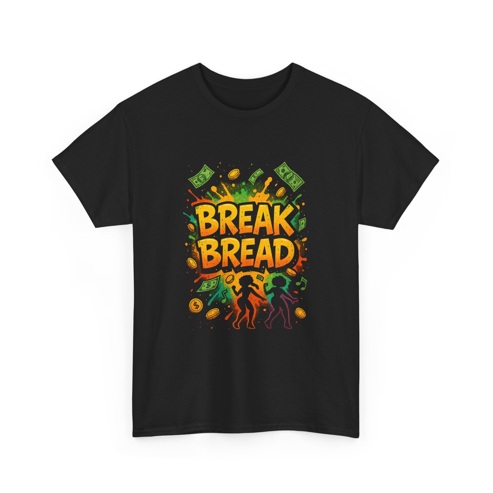 "Break Bread" - Explosive Design - Unisex Heavy Cotton Tee