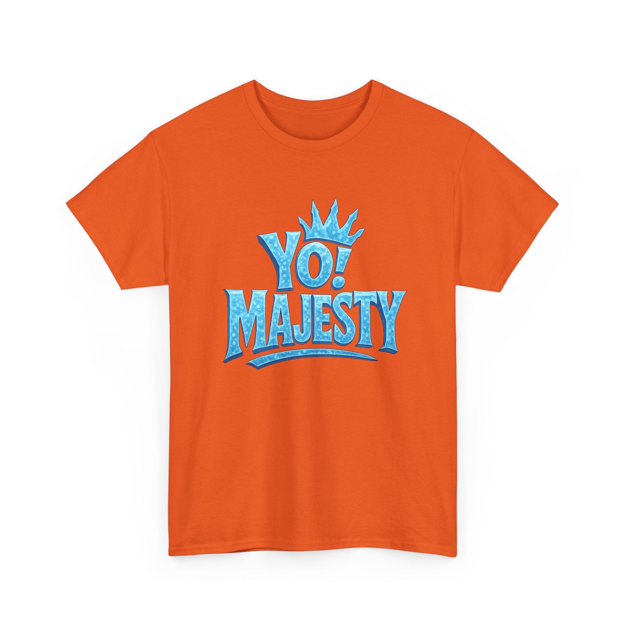 "Yo! Majesty Icy" Graphic Tee - Unisex Heavy Cotton Tee, Icy Logo