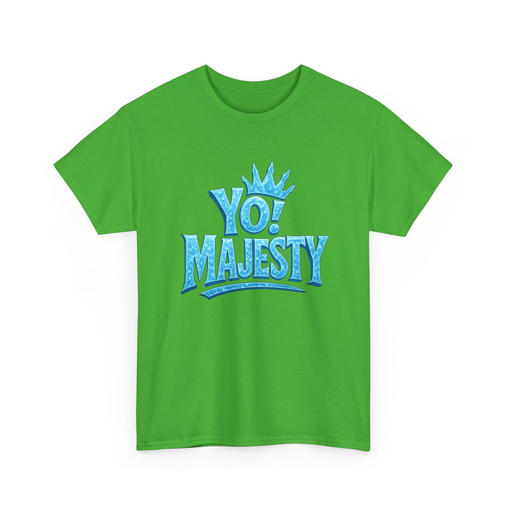 "Yo! Majesty Icy" Graphic Tee - Unisex Heavy Cotton Tee, Icy Logo