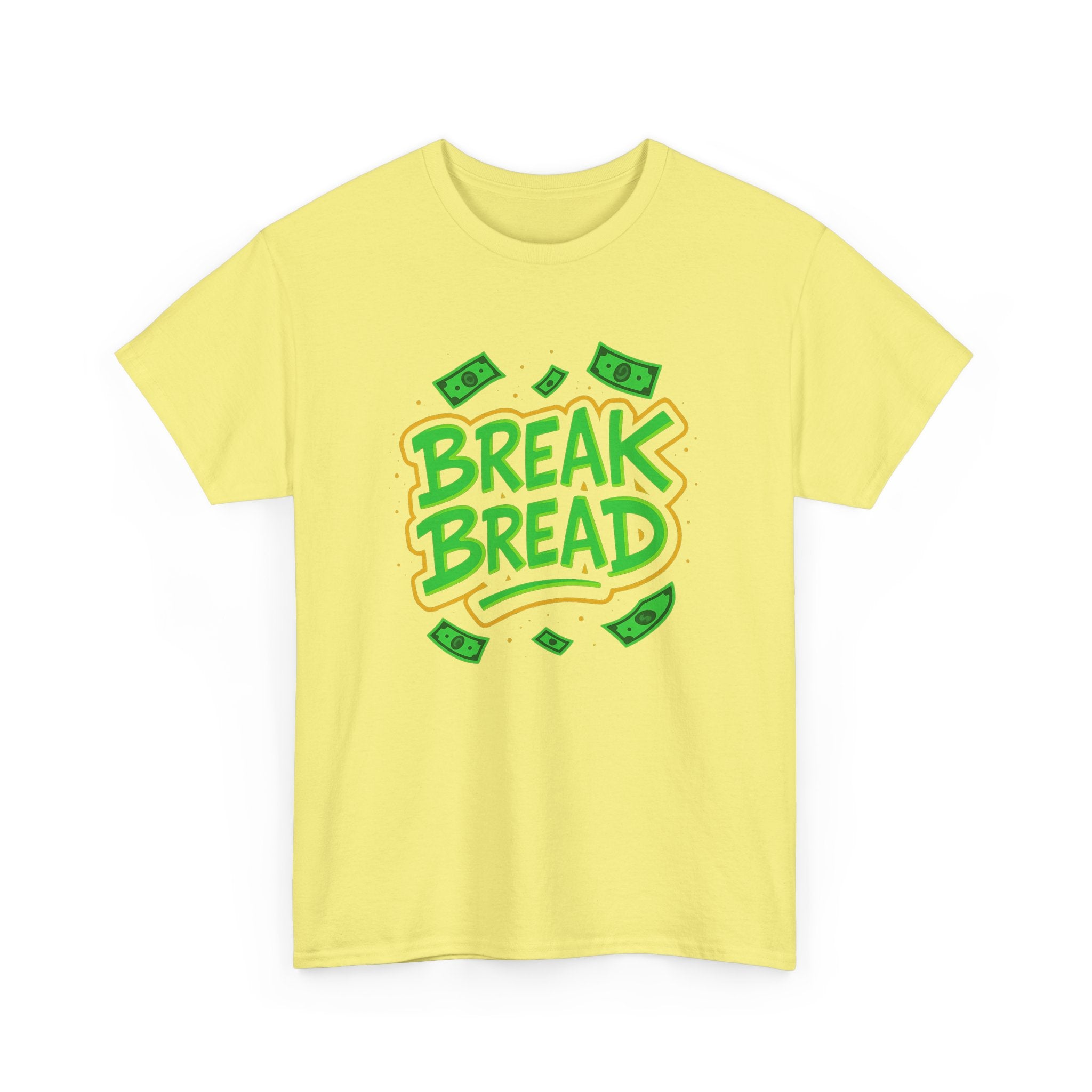 "Break Bread" - Glowing Design - Unisex Heavy Cotton Tee