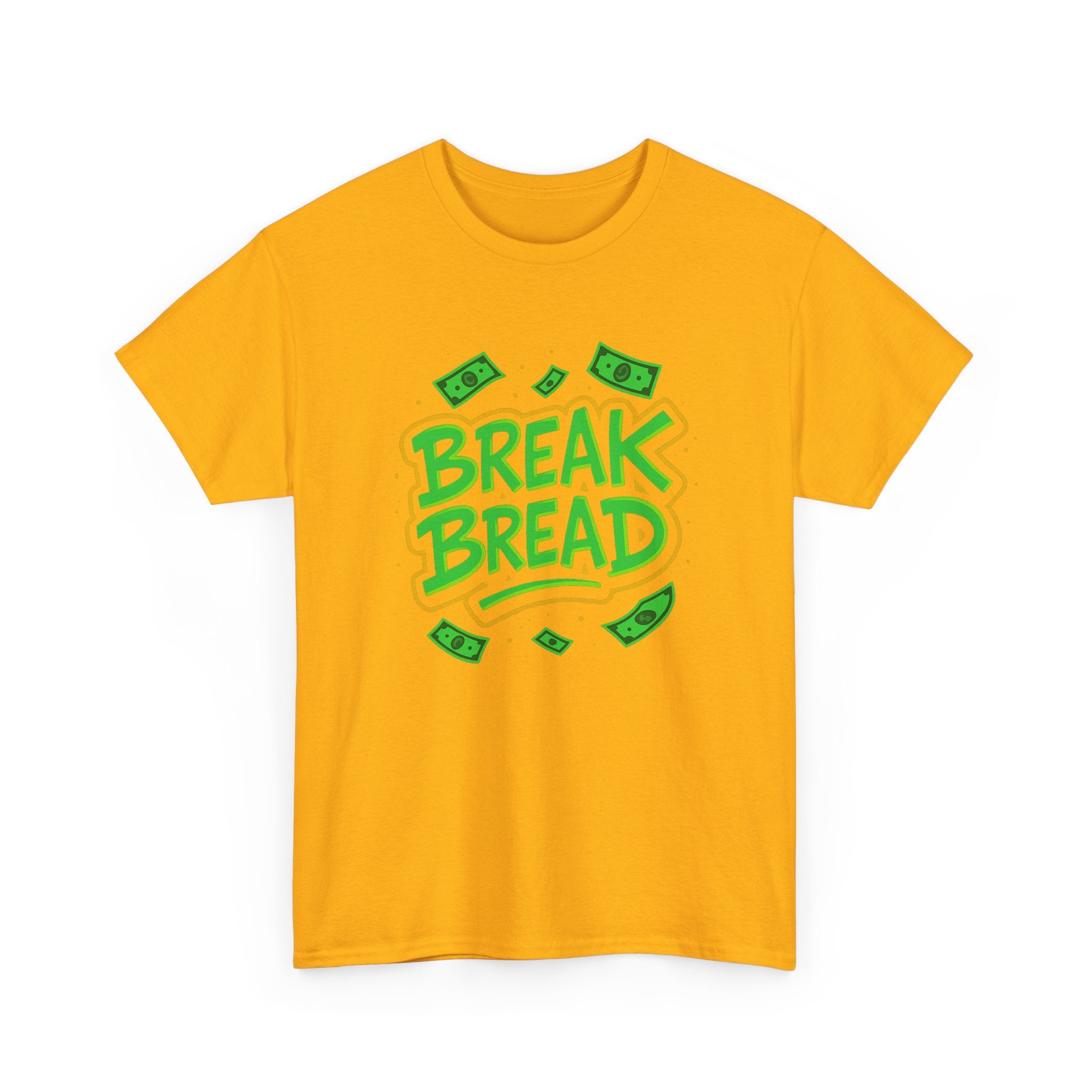 "Break Bread" - Glowing Design - Unisex Heavy Cotton Tee