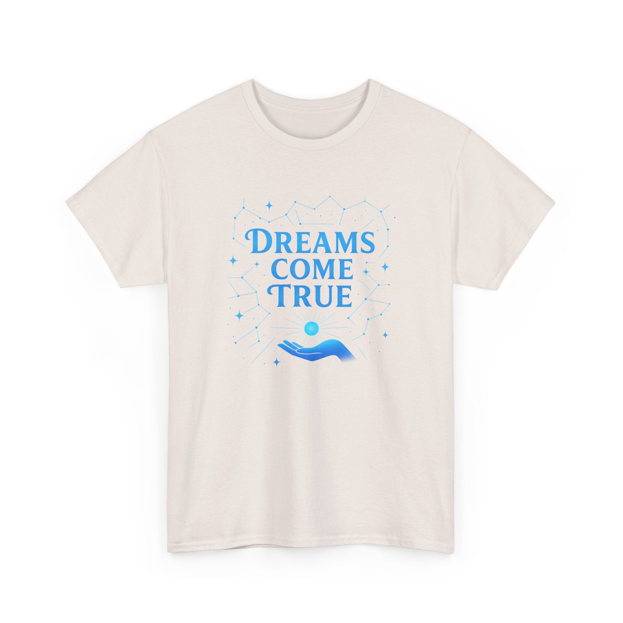 "Dreams Come True" – Celestial Constellation Edition- Unisex Heavy Cotton Tee