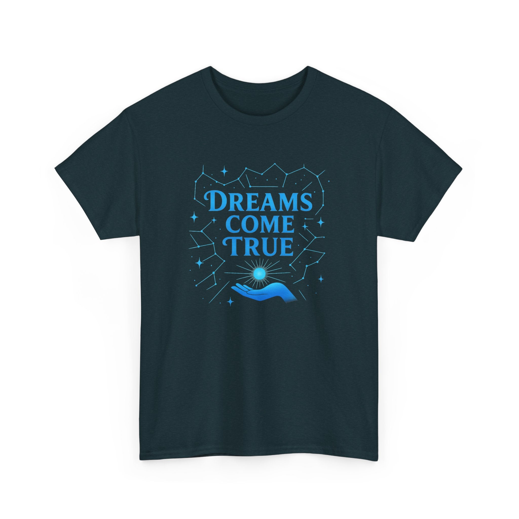 "Dreams Come True" – Celestial Constellation Edition- Unisex Heavy Cotton Tee