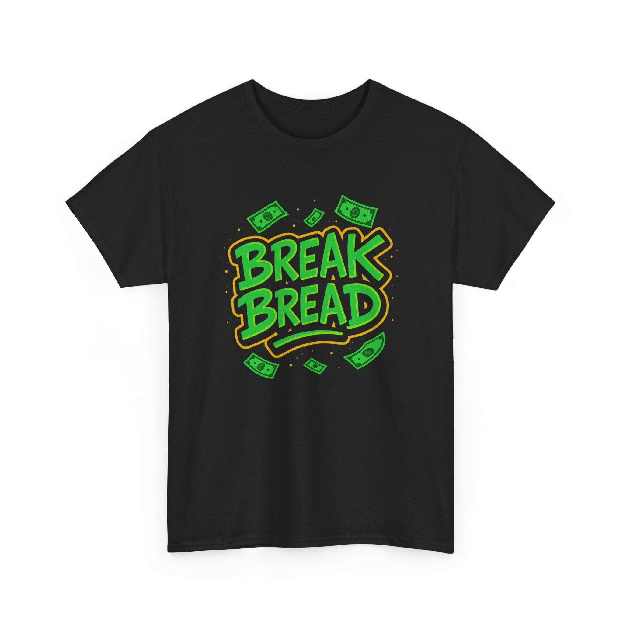 "Break Bread" - Glowing Design - Unisex Heavy Cotton Tee