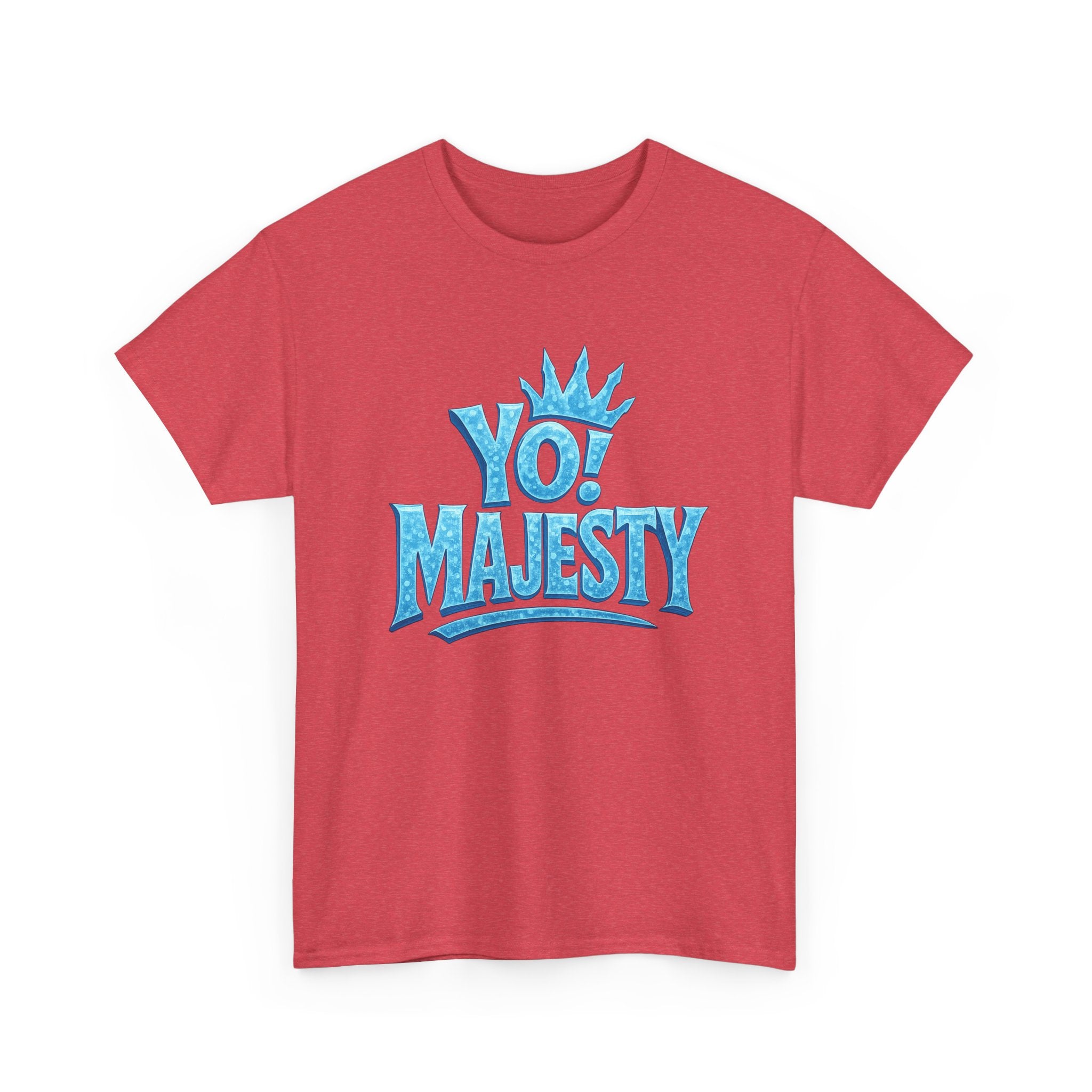 "Yo! Majesty Icy" Graphic Tee - Unisex Heavy Cotton Tee, Icy Logo