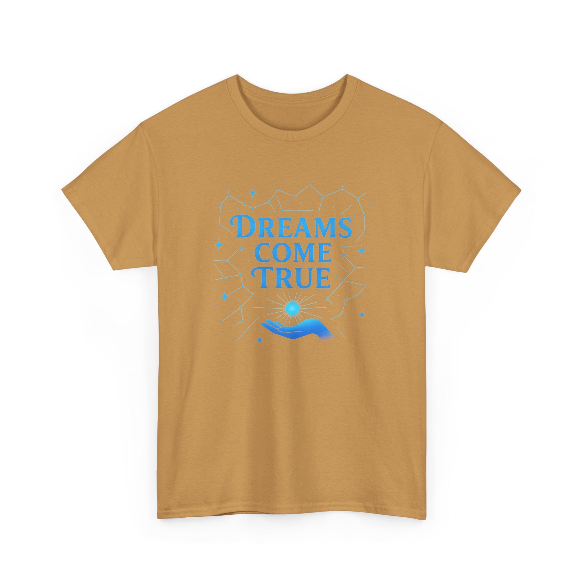 "Dreams Come True" – Celestial Constellation Edition- Unisex Heavy Cotton Tee