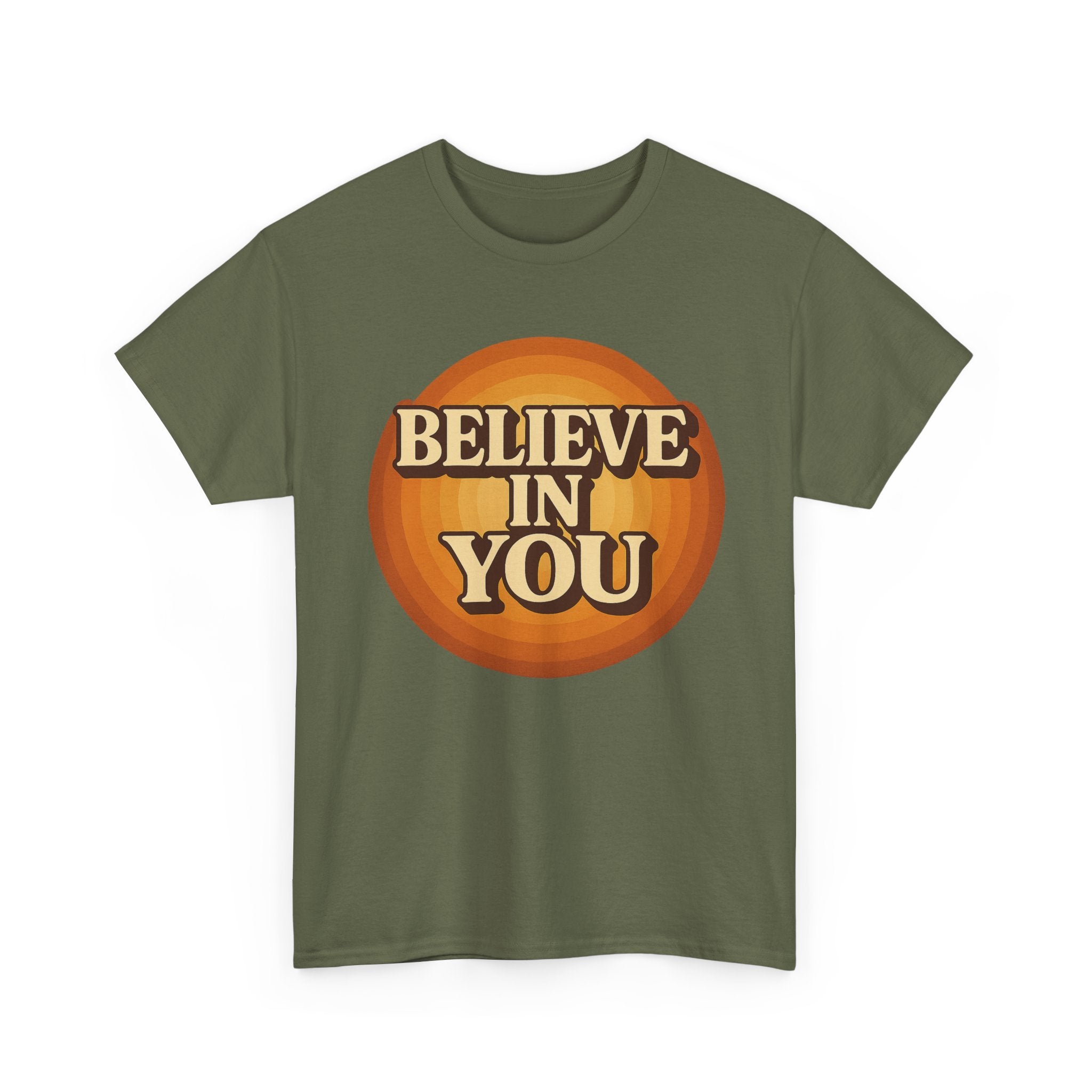 "Believe in You" Vintage - Unisex Heavy Cotton Tee