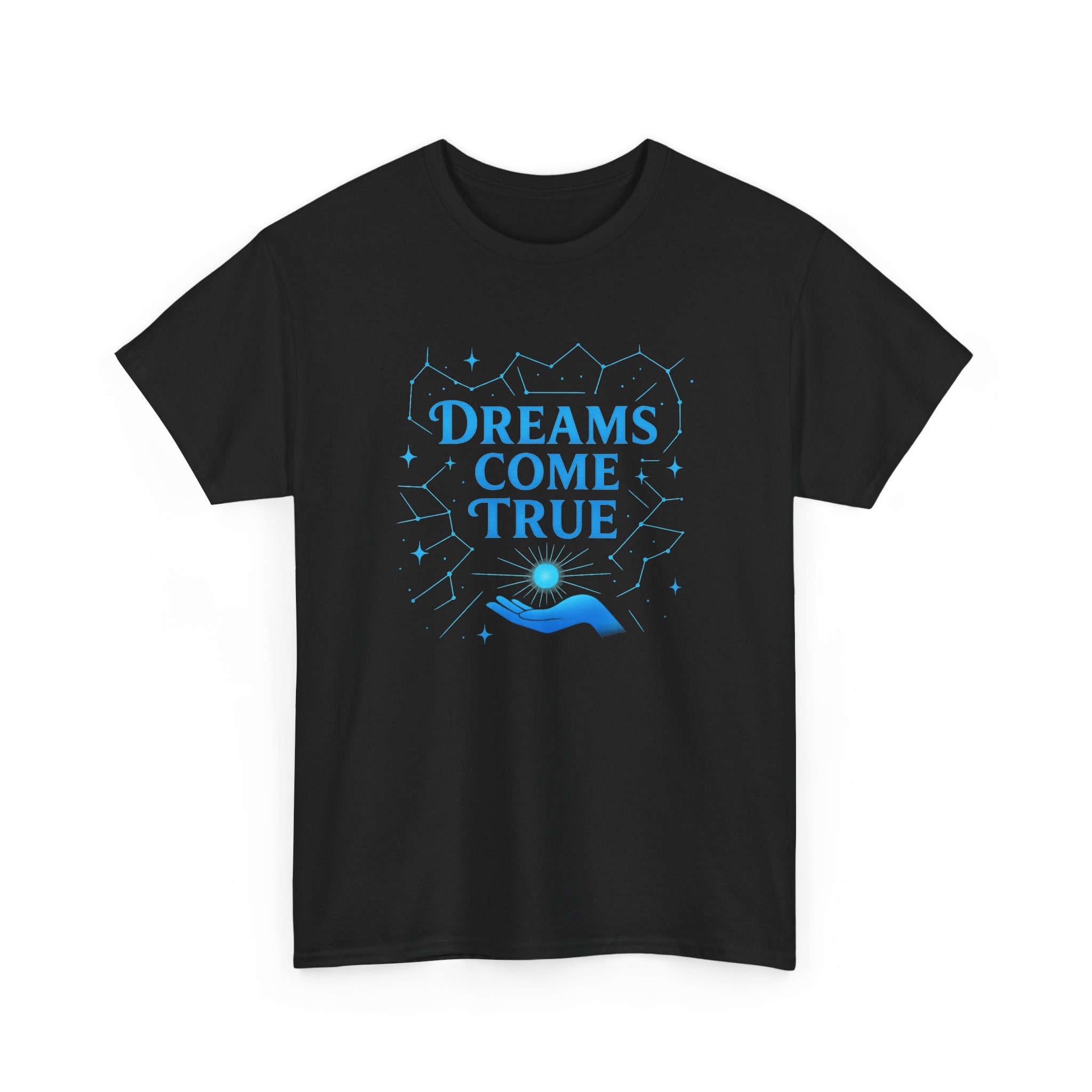 "Dreams Come True" – Celestial Constellation Edition- Unisex Heavy Cotton Tee