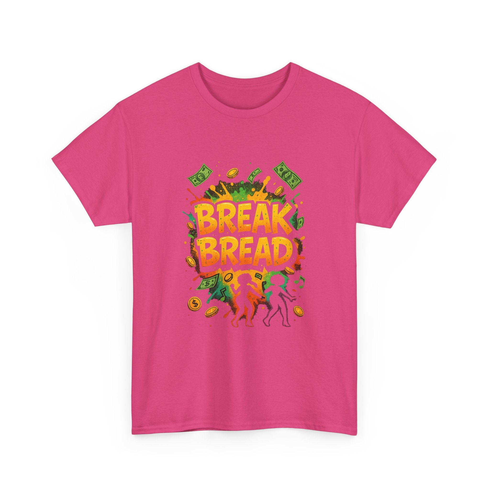 "Break Bread" - Explosive Design - Unisex Heavy Cotton Tee