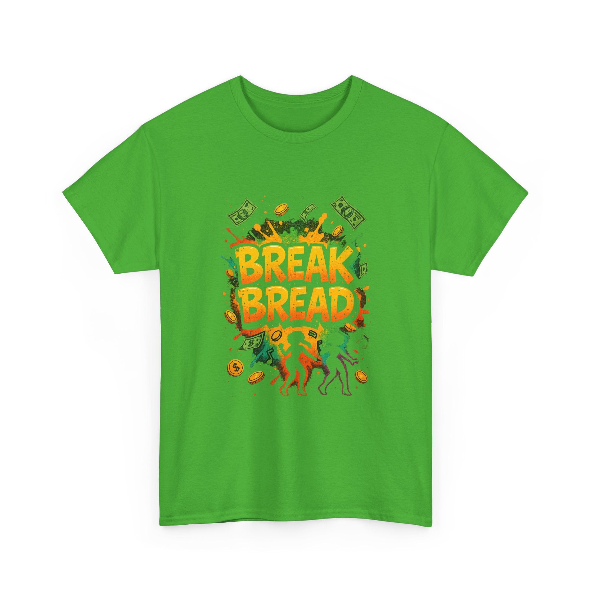 "Break Bread" - Explosive Design - Unisex Heavy Cotton Tee