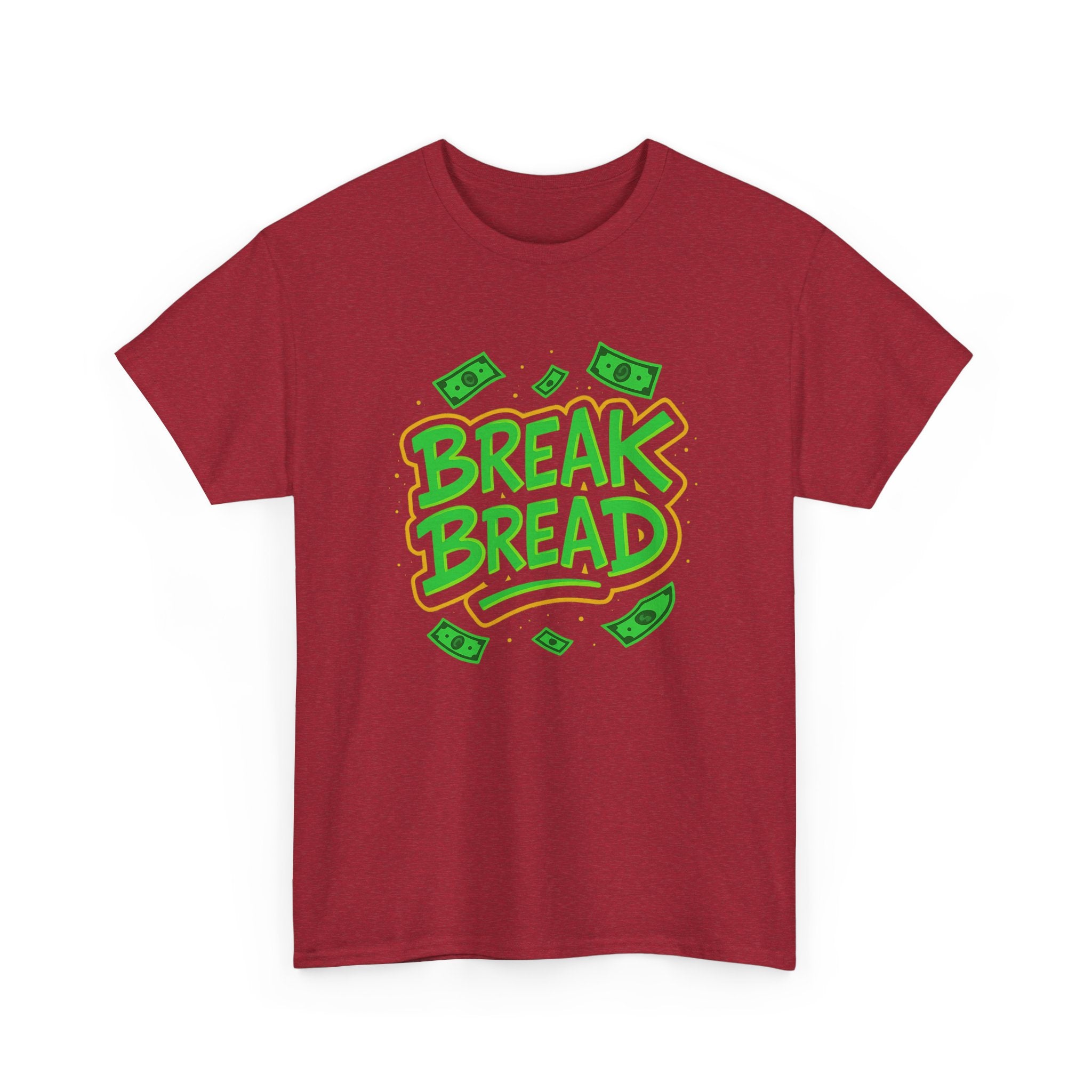 "Break Bread" - Glowing Design - Unisex Heavy Cotton Tee