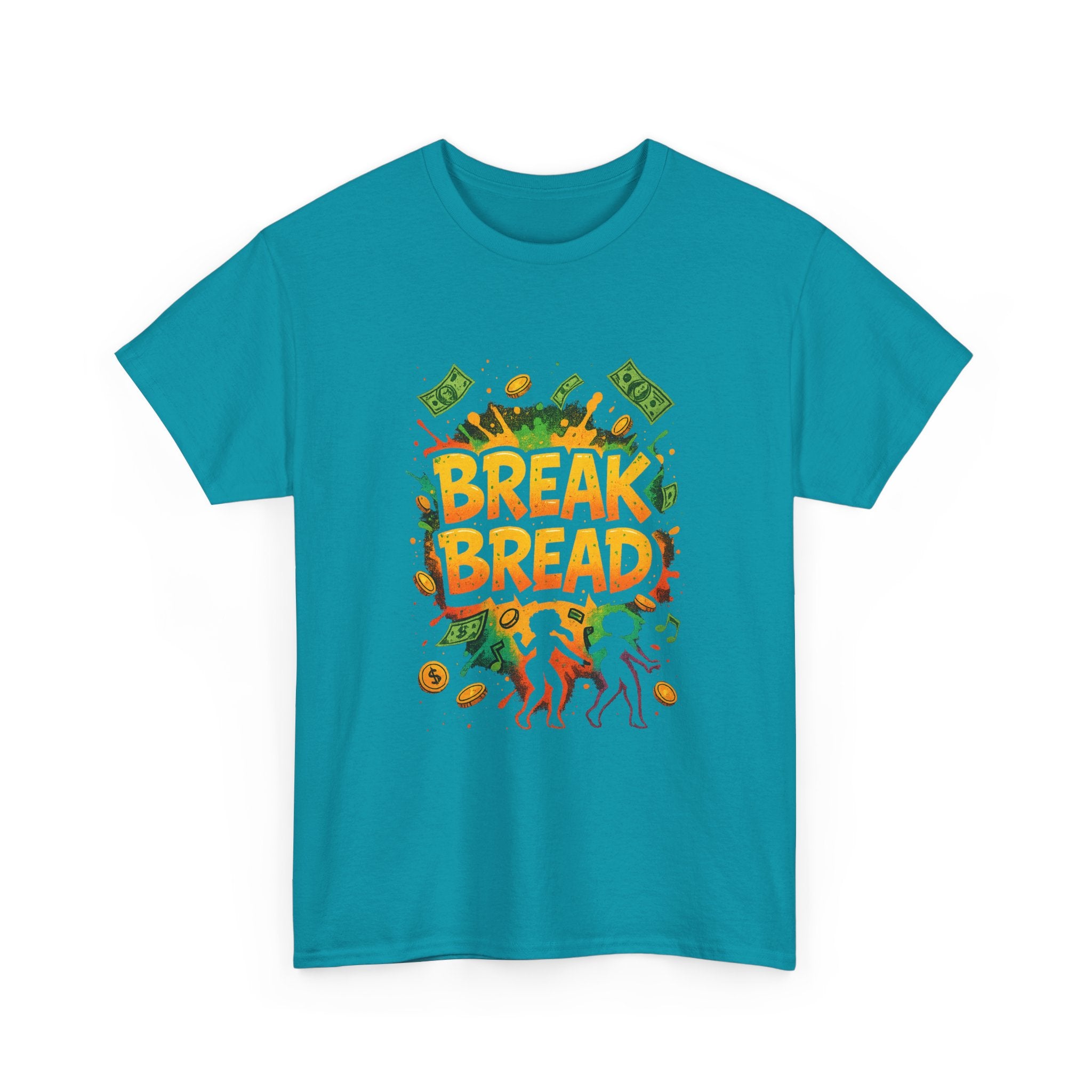 "Break Bread" - Explosive Design - Unisex Heavy Cotton Tee