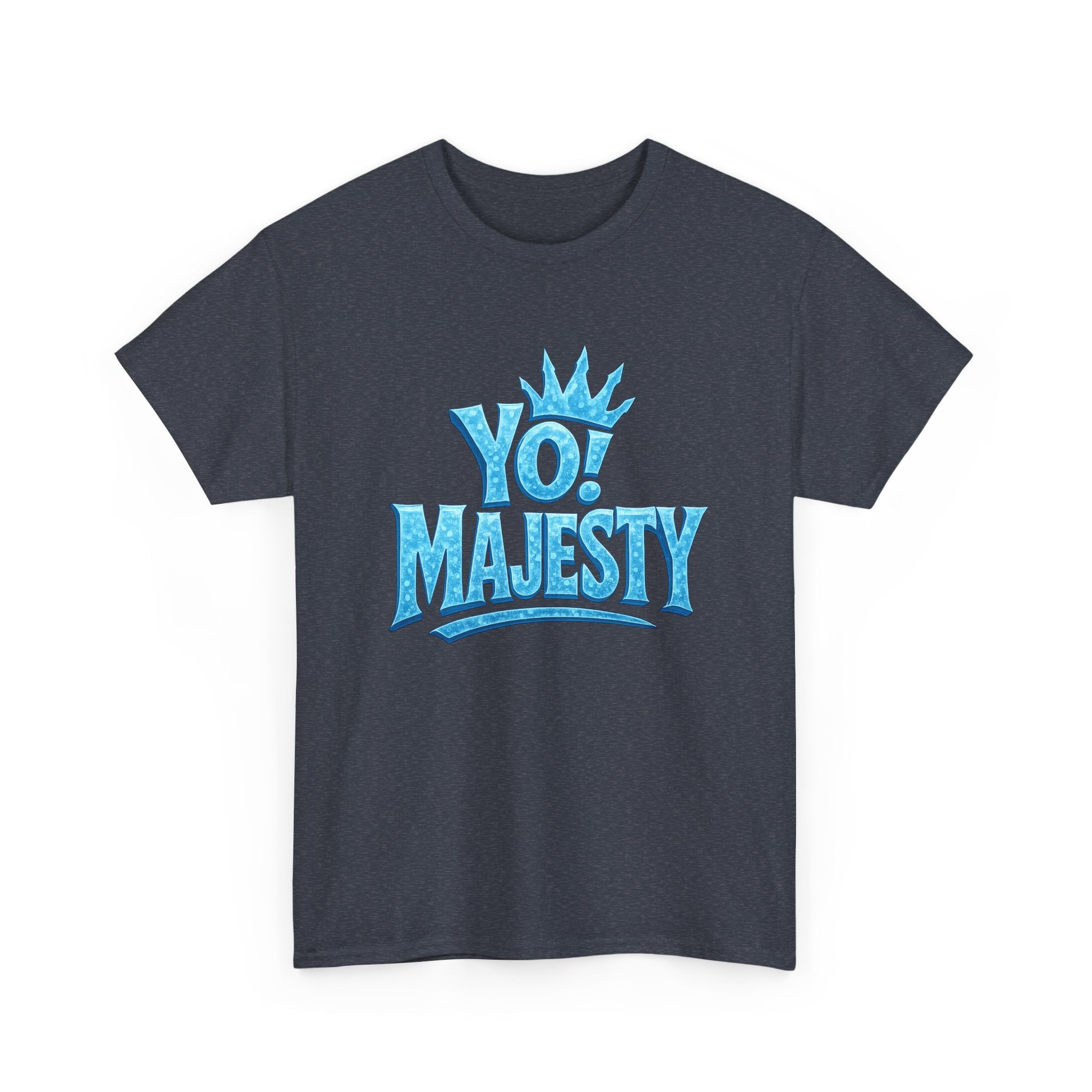 "Yo! Majesty Icy" Graphic Tee - Unisex Heavy Cotton Tee, Icy Logo