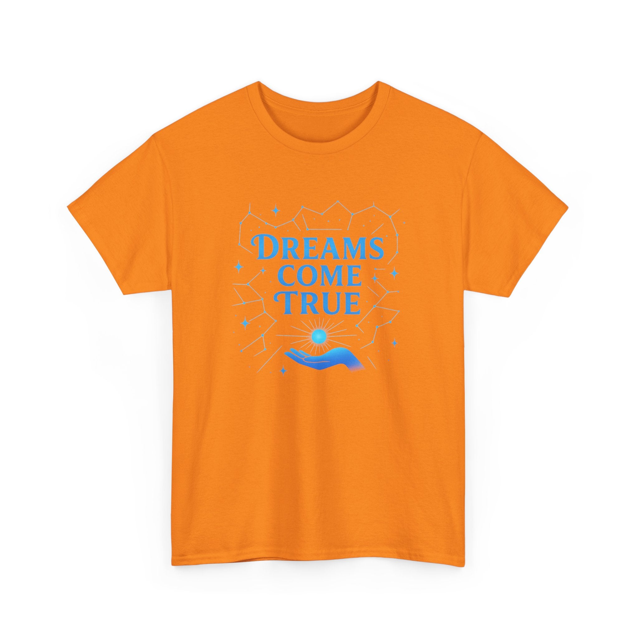 "Dreams Come True" – Celestial Constellation Edition- Unisex Heavy Cotton Tee