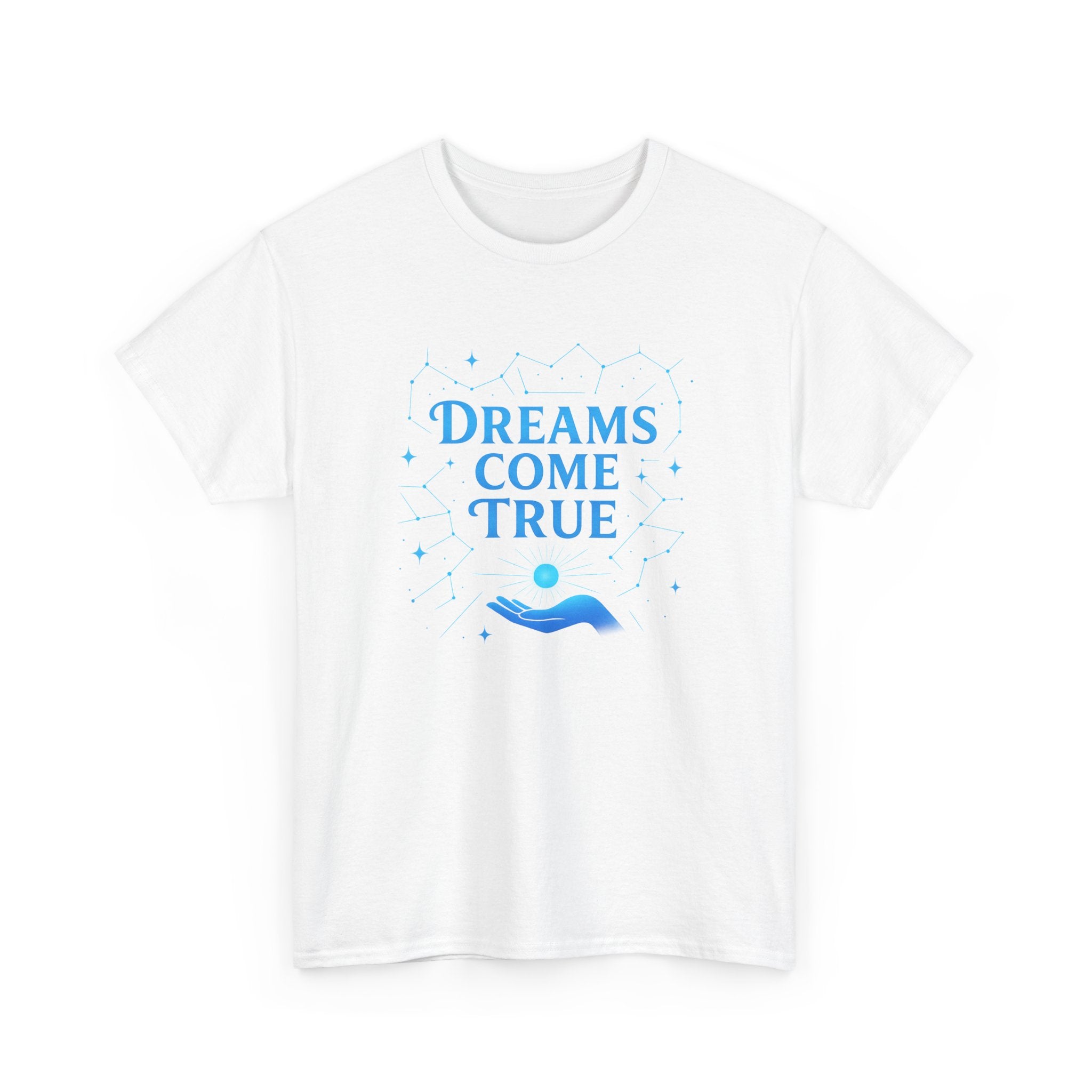 "Dreams Come True" – Celestial Constellation Edition- Unisex Heavy Cotton Tee