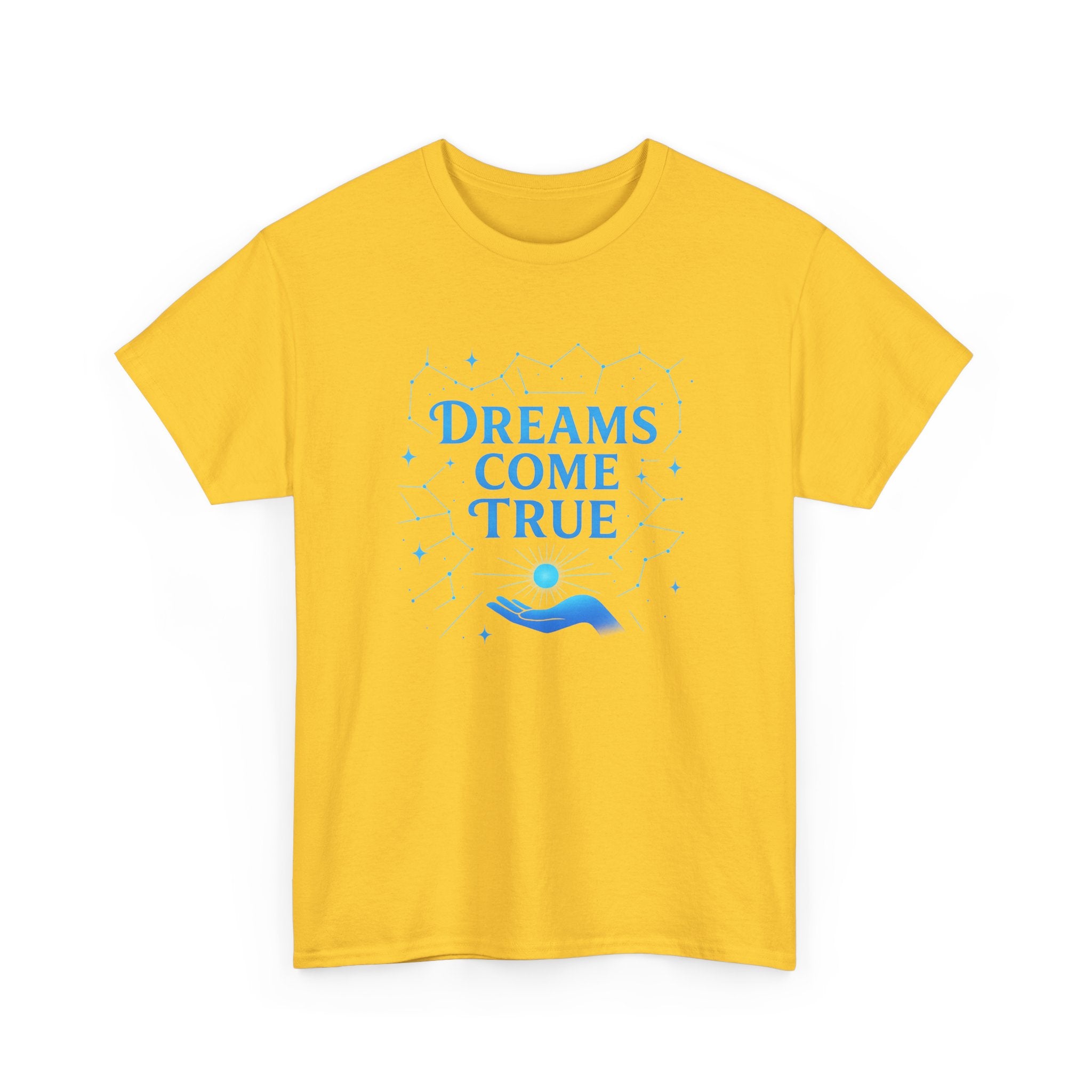 "Dreams Come True" – Celestial Constellation Edition- Unisex Heavy Cotton Tee
