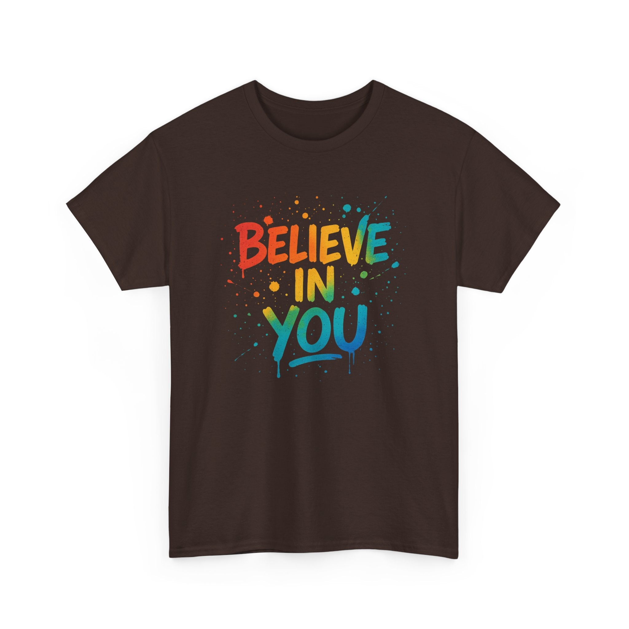 "Believe in You" Positivity - Unisex Heavy Cotton Tee
