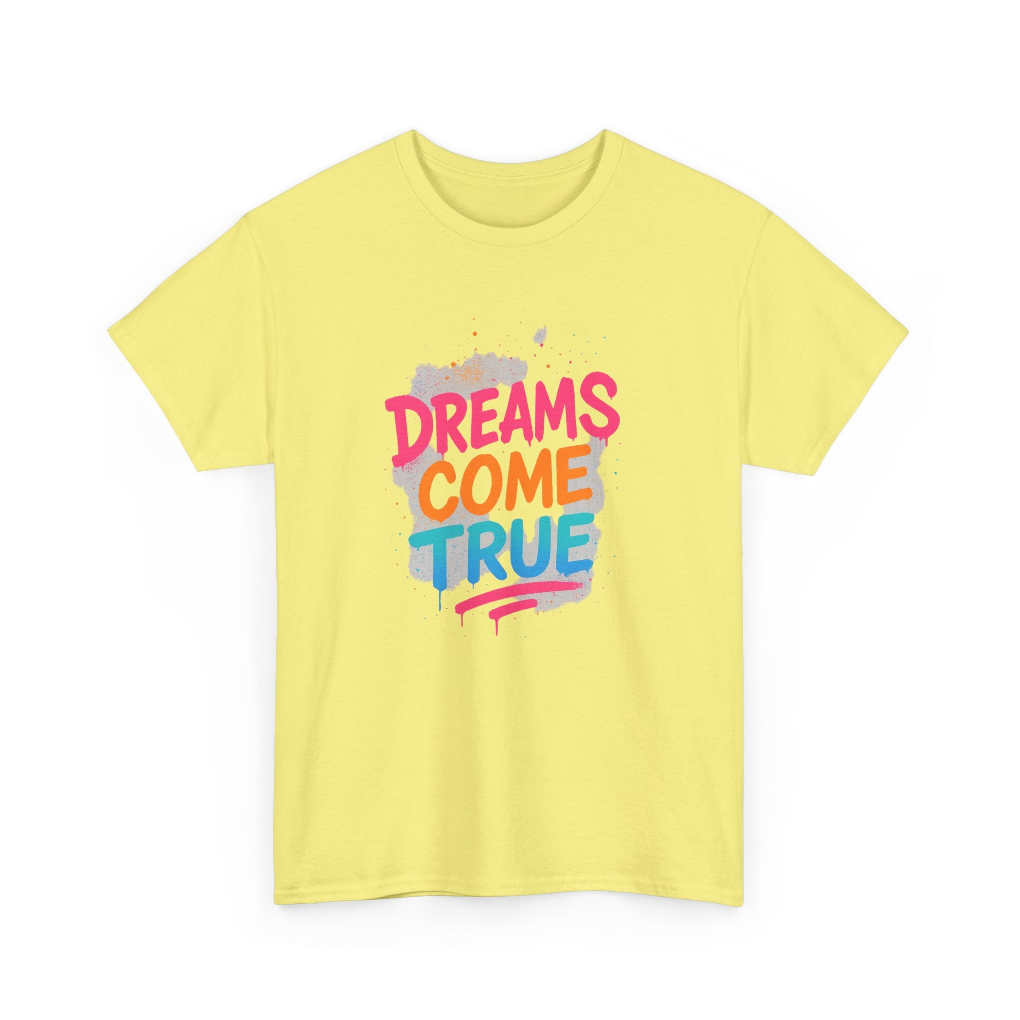 "Dreams Come True" – Street Art Edition - Unisex Heavy Cotton Tee