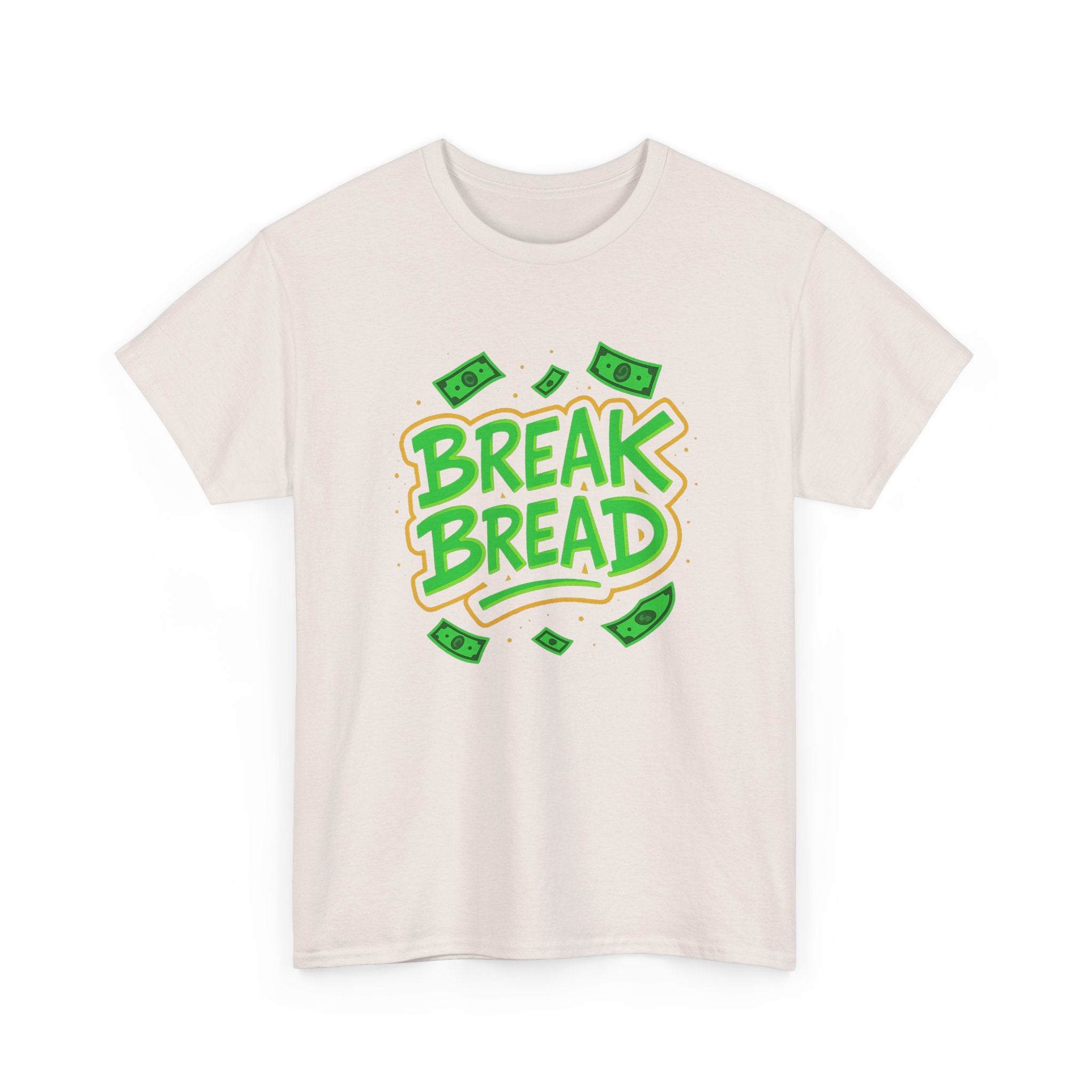 "Break Bread" - Glowing Design - Unisex Heavy Cotton Tee