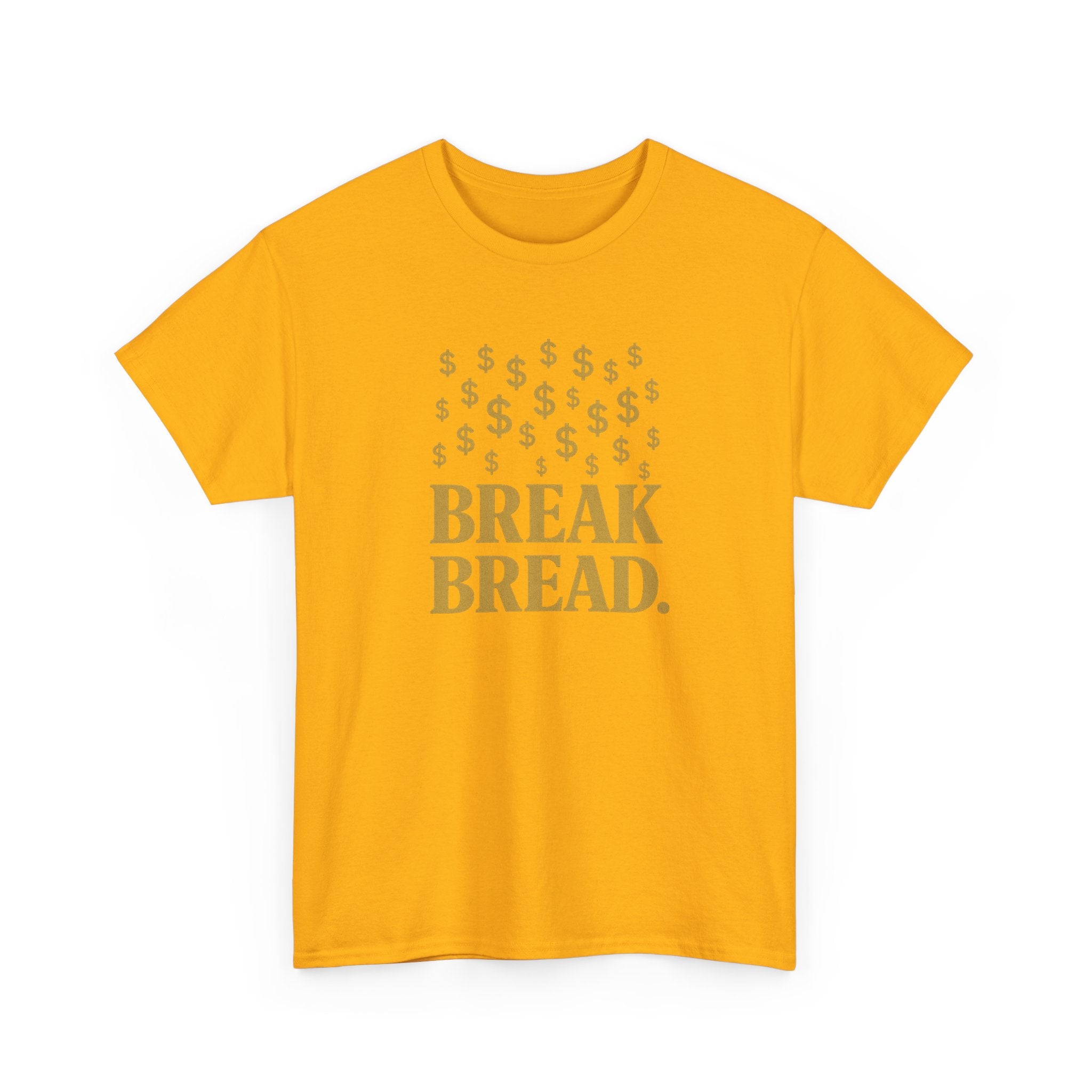 "Break Bread" - Sleek Design - Unisex Heavy Cotton Tee