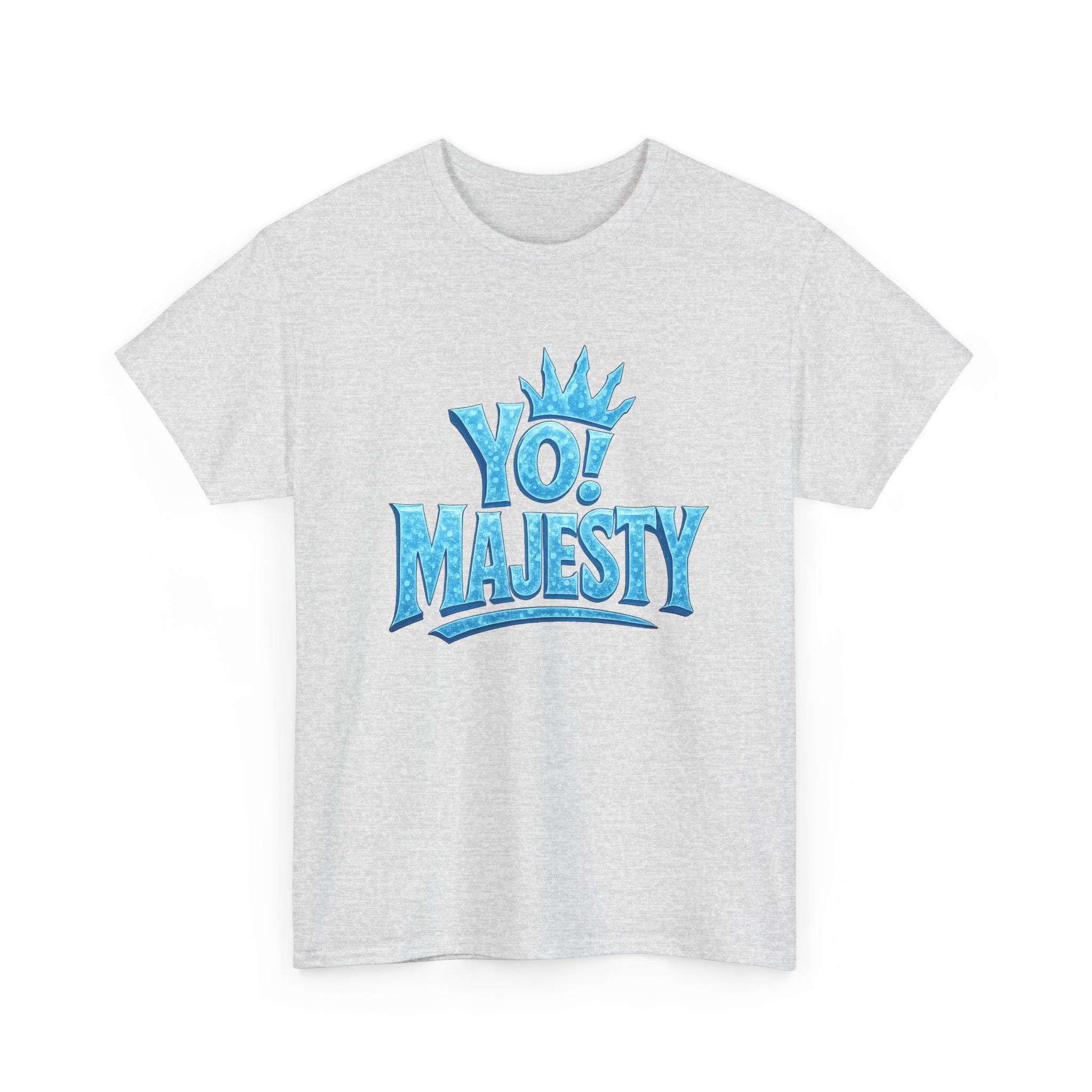 "Yo! Majesty Icy" Graphic Tee - Unisex Heavy Cotton Tee, Icy Logo