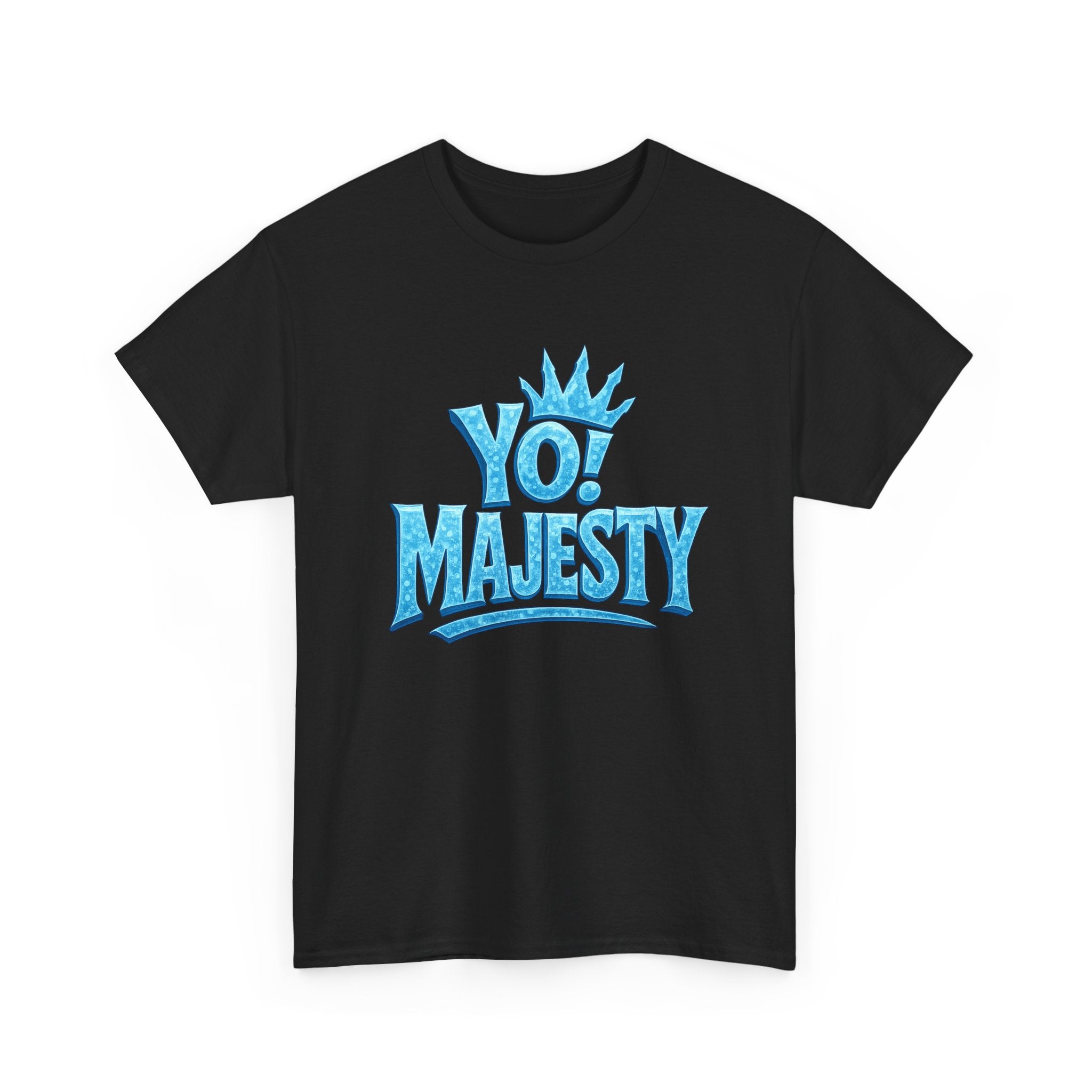 "Yo! Majesty Icy" Graphic Tee - Unisex Heavy Cotton Tee, Icy Logo