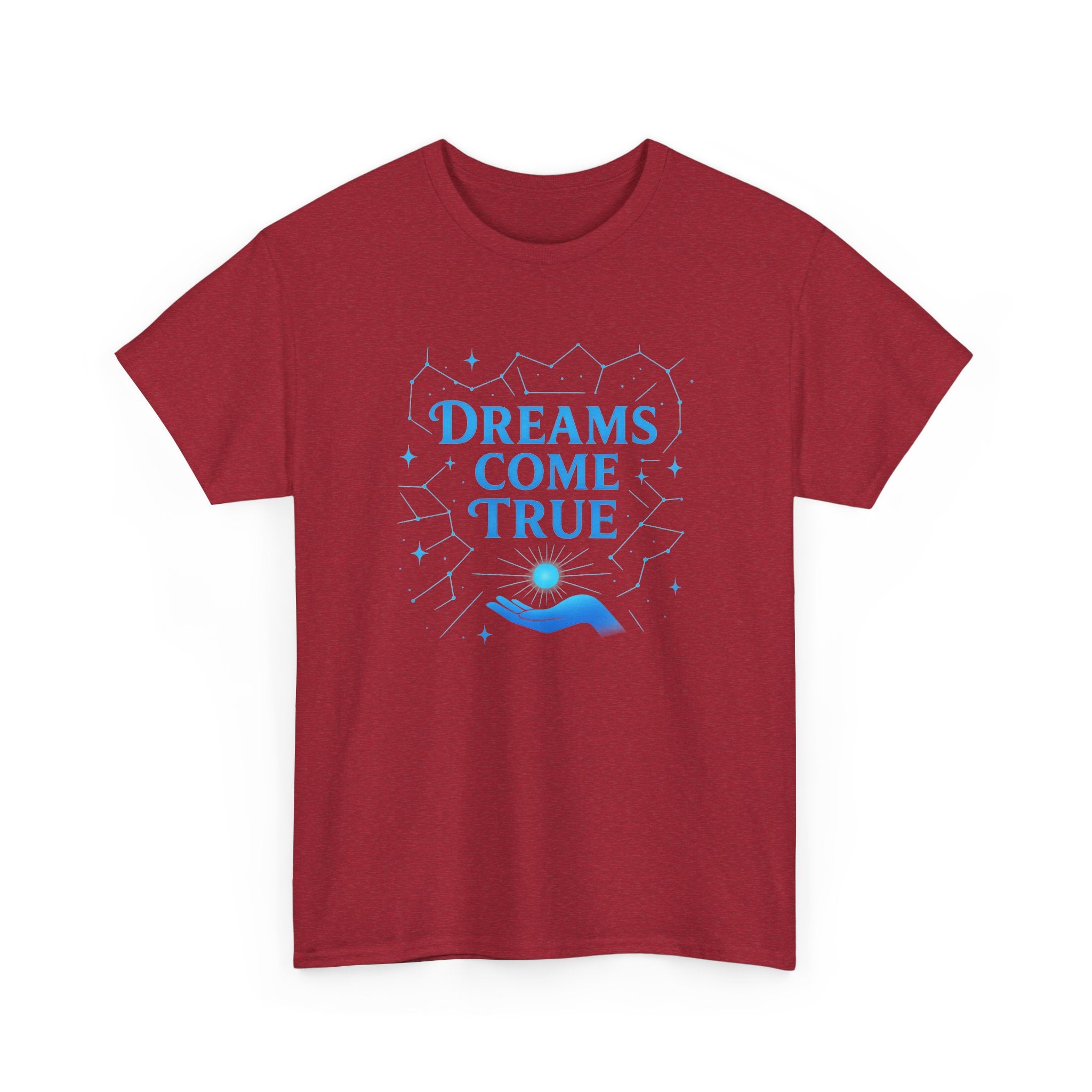 "Dreams Come True" – Celestial Constellation Edition- Unisex Heavy Cotton Tee
