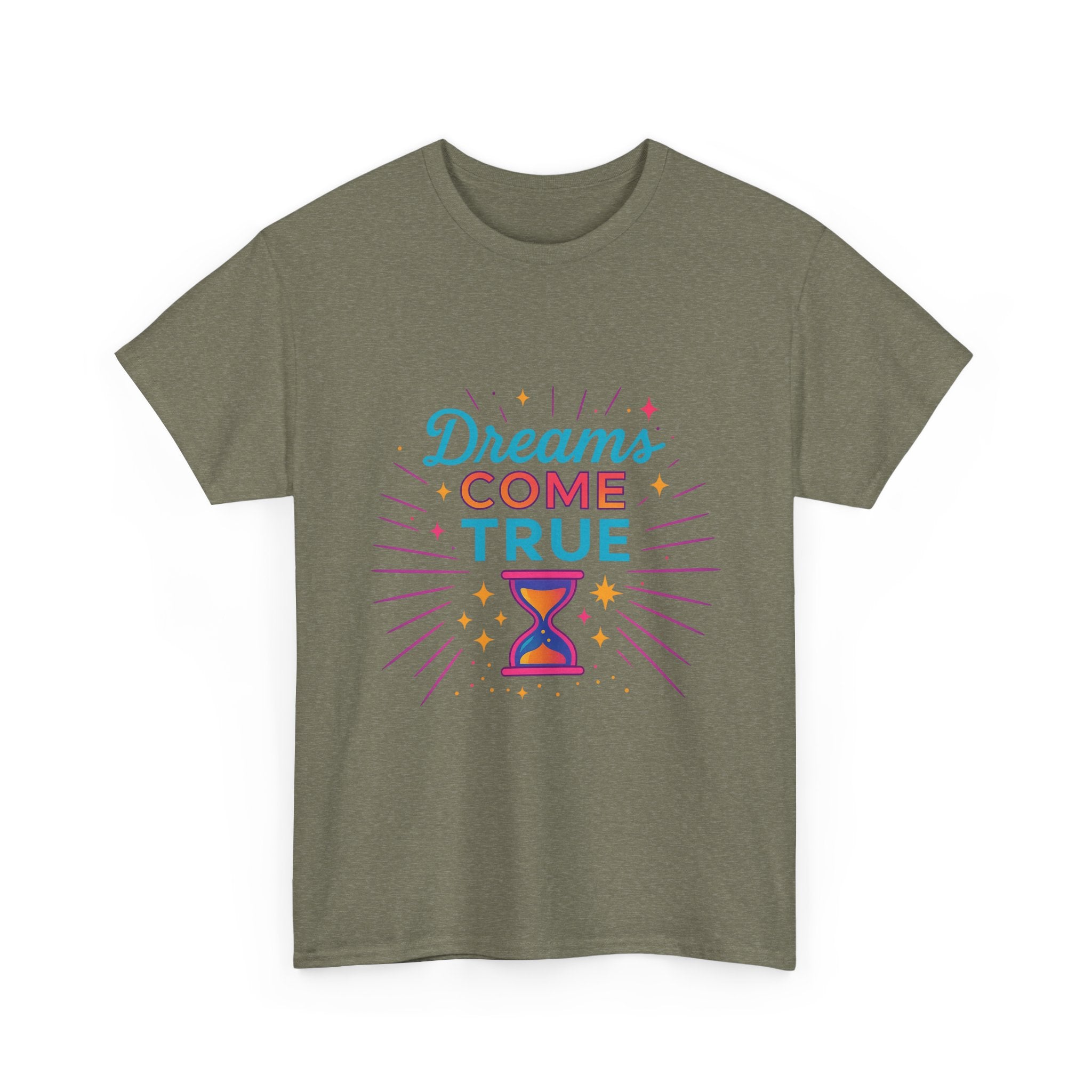 "Dreams Come True" – Timeless Manifestation Edition - Unisex Heavy Cotton Tee