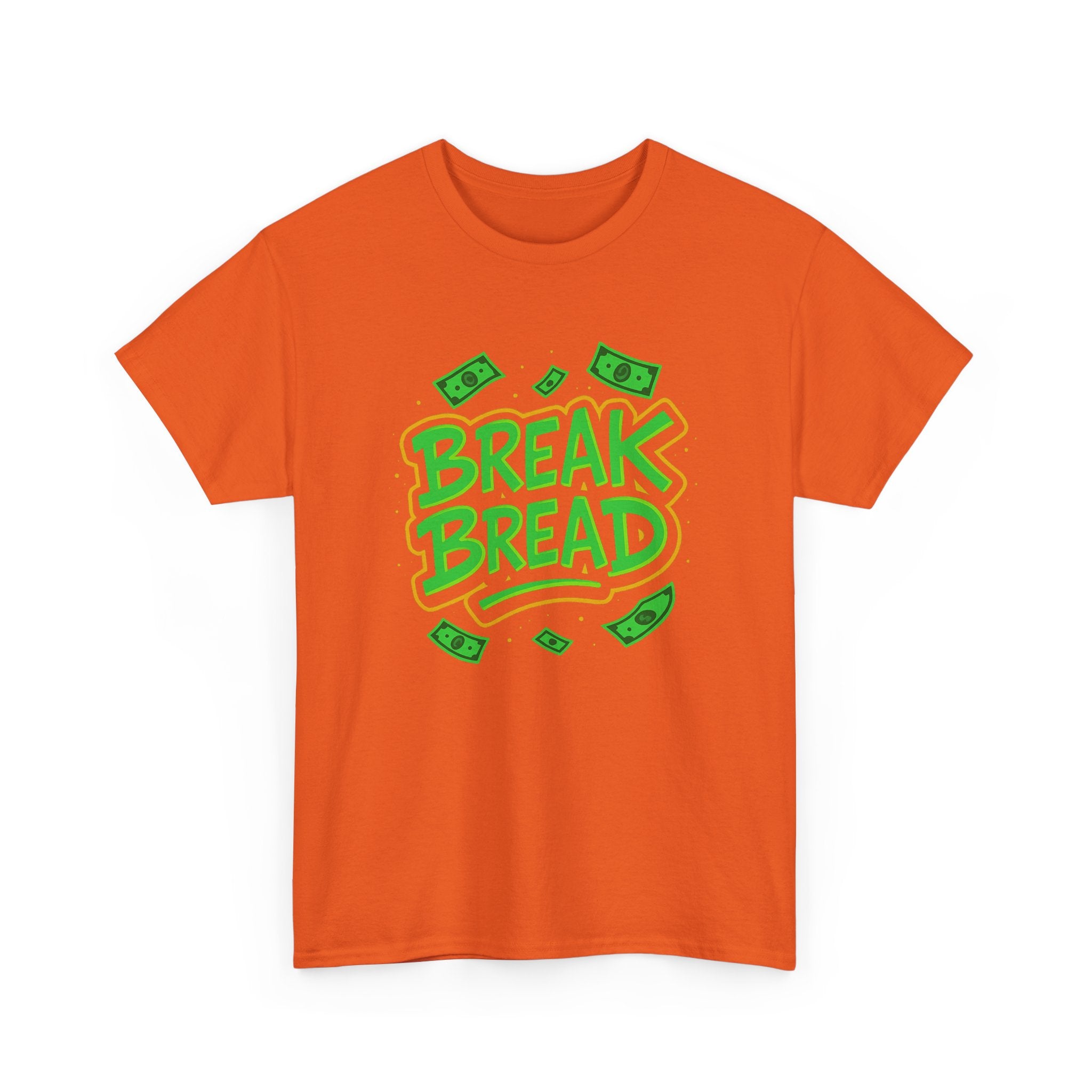 "Break Bread" - Glowing Design - Unisex Heavy Cotton Tee