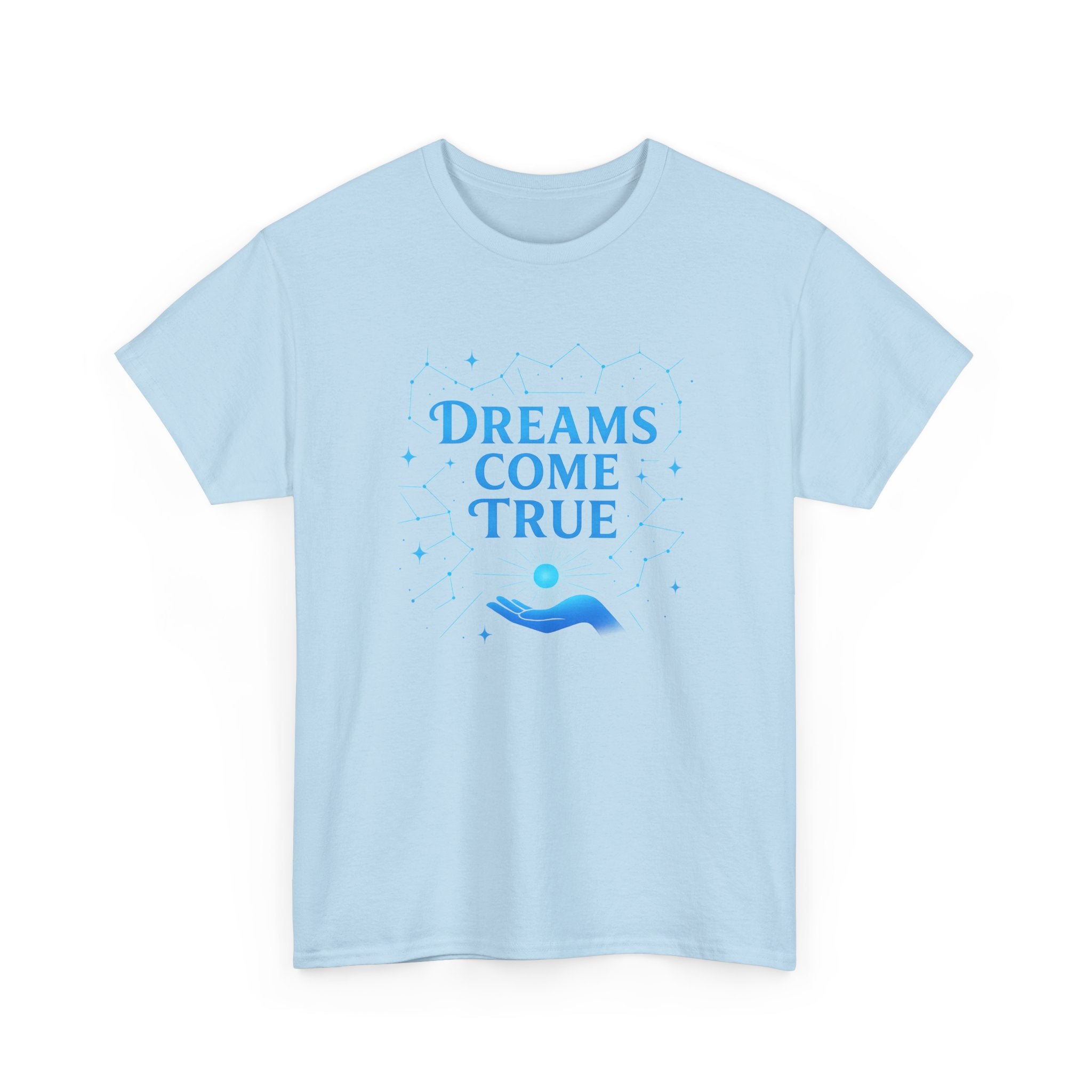 "Dreams Come True" – Celestial Constellation Edition- Unisex Heavy Cotton Tee