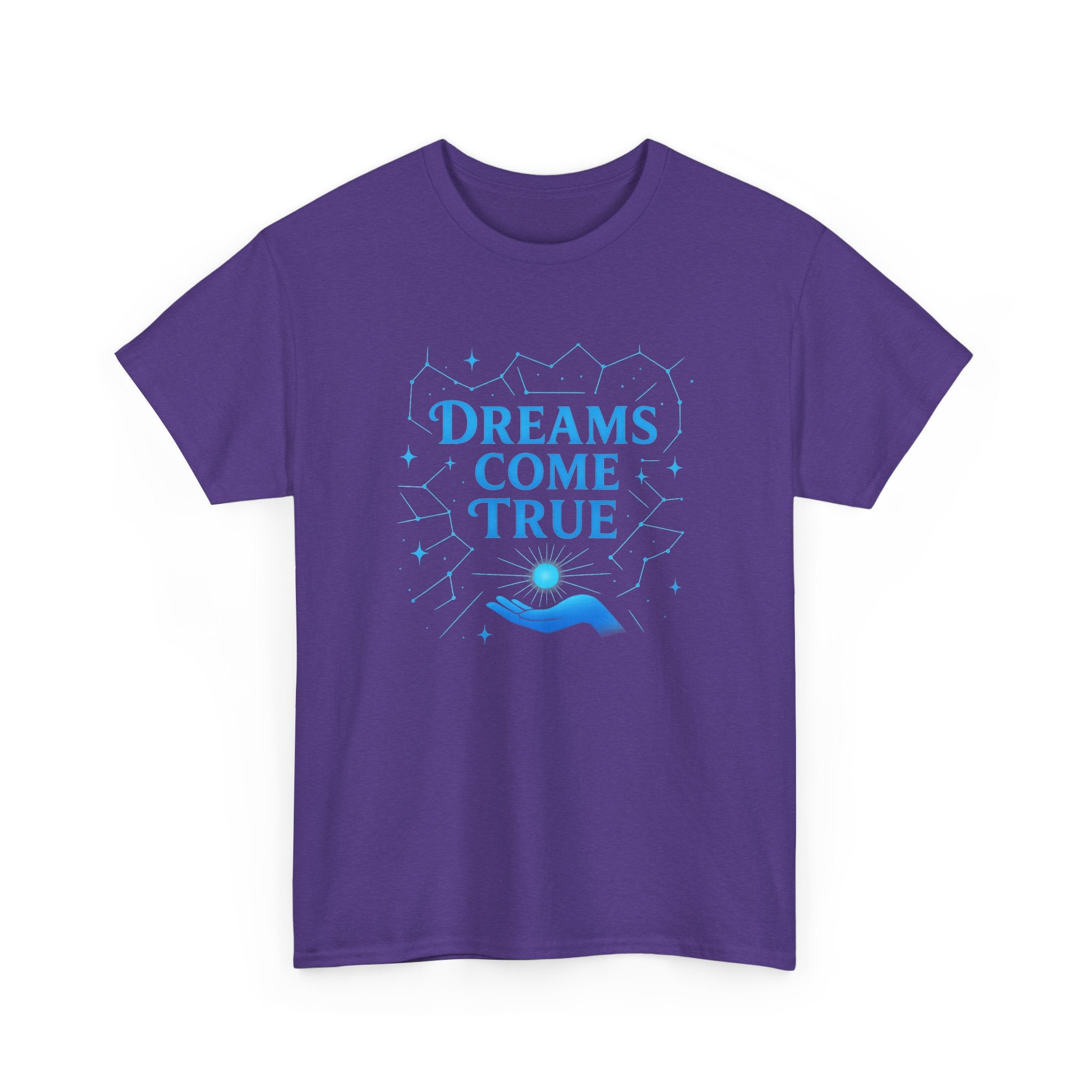 "Dreams Come True" – Celestial Constellation Edition- Unisex Heavy Cotton Tee