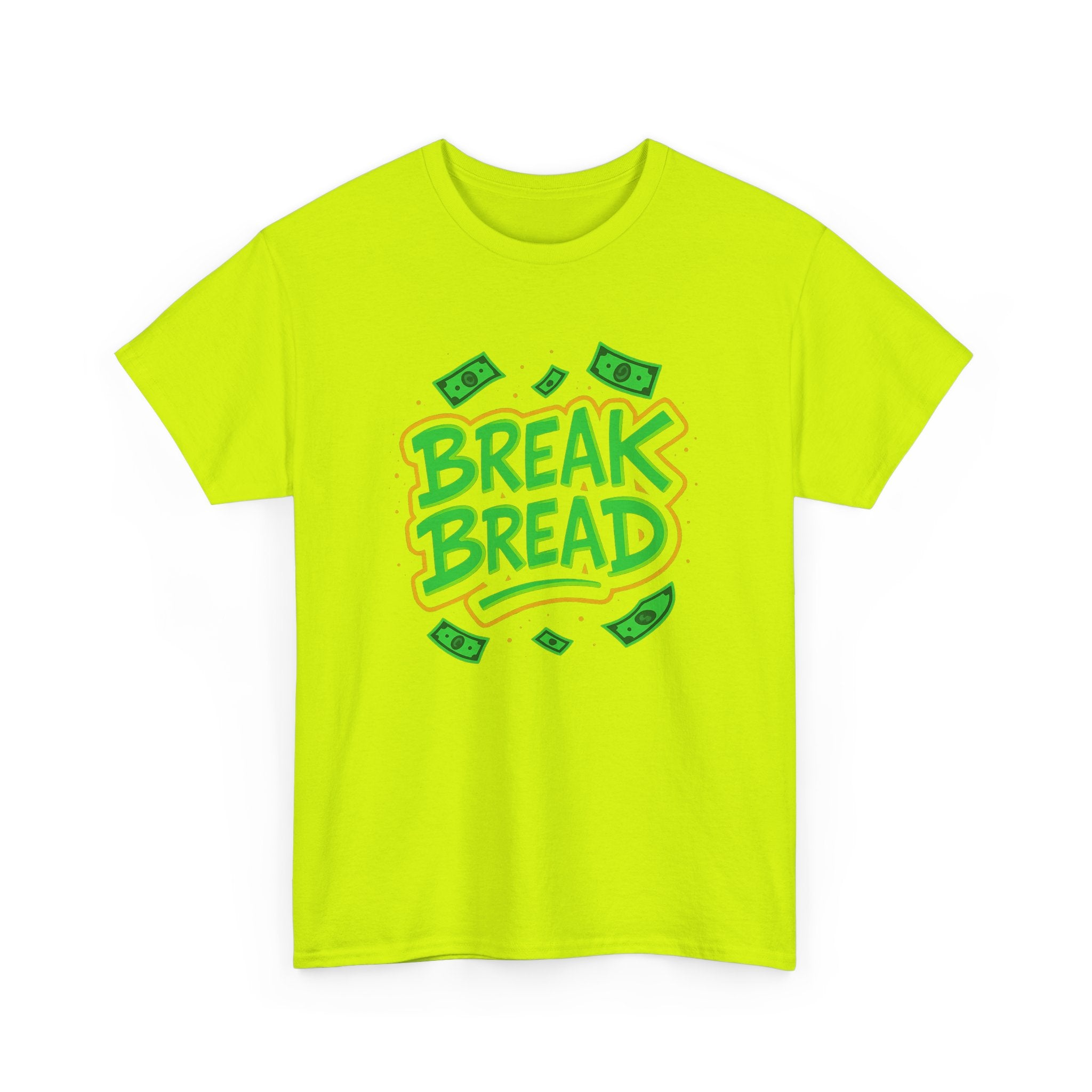 "Break Bread" - Glowing Design - Unisex Heavy Cotton Tee