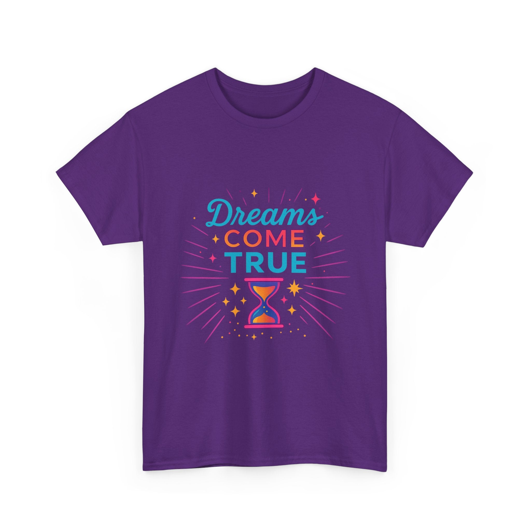 "Dreams Come True" – Timeless Manifestation Edition - Unisex Heavy Cotton Tee