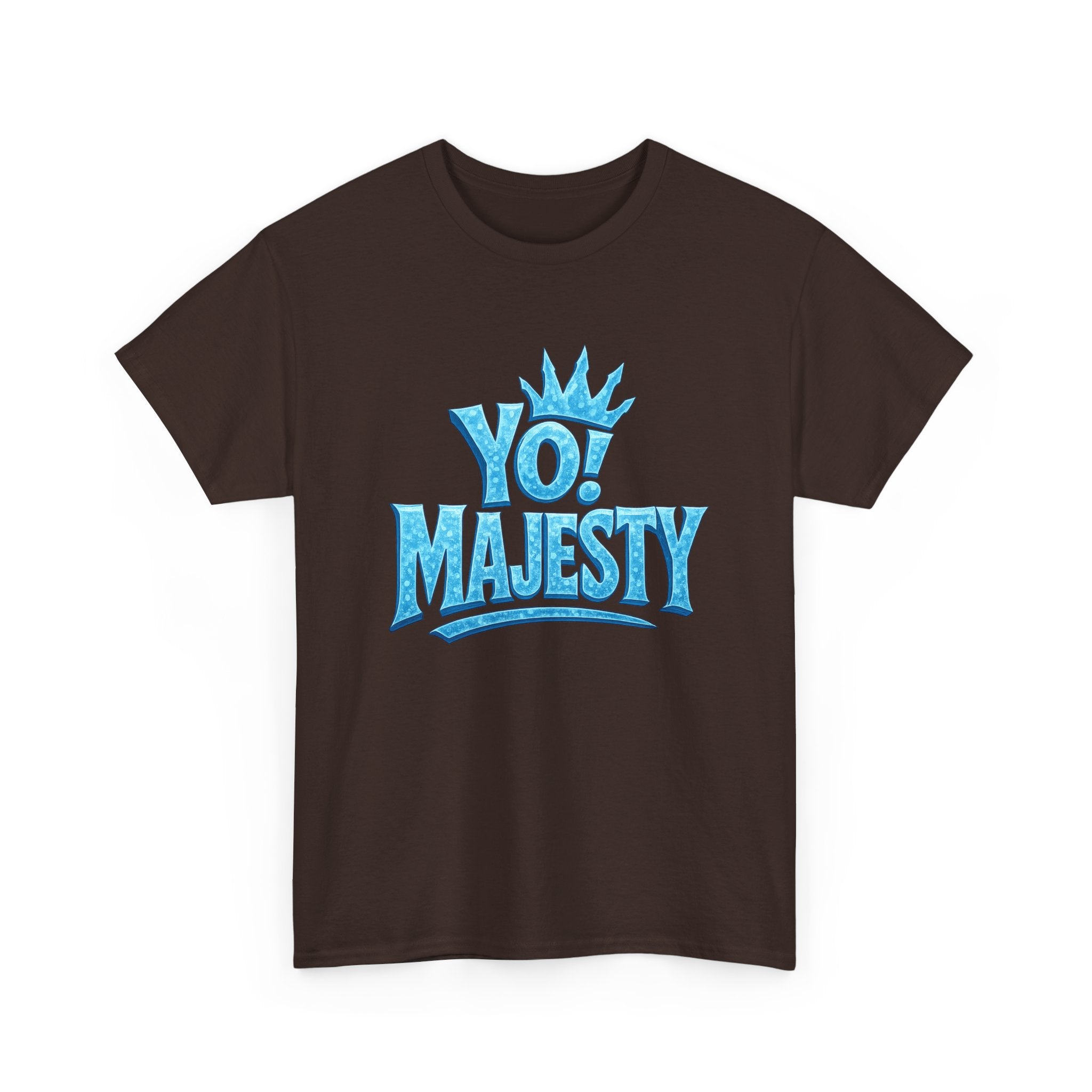 "Yo! Majesty Icy" Graphic Tee - Unisex Heavy Cotton Tee, Icy Logo