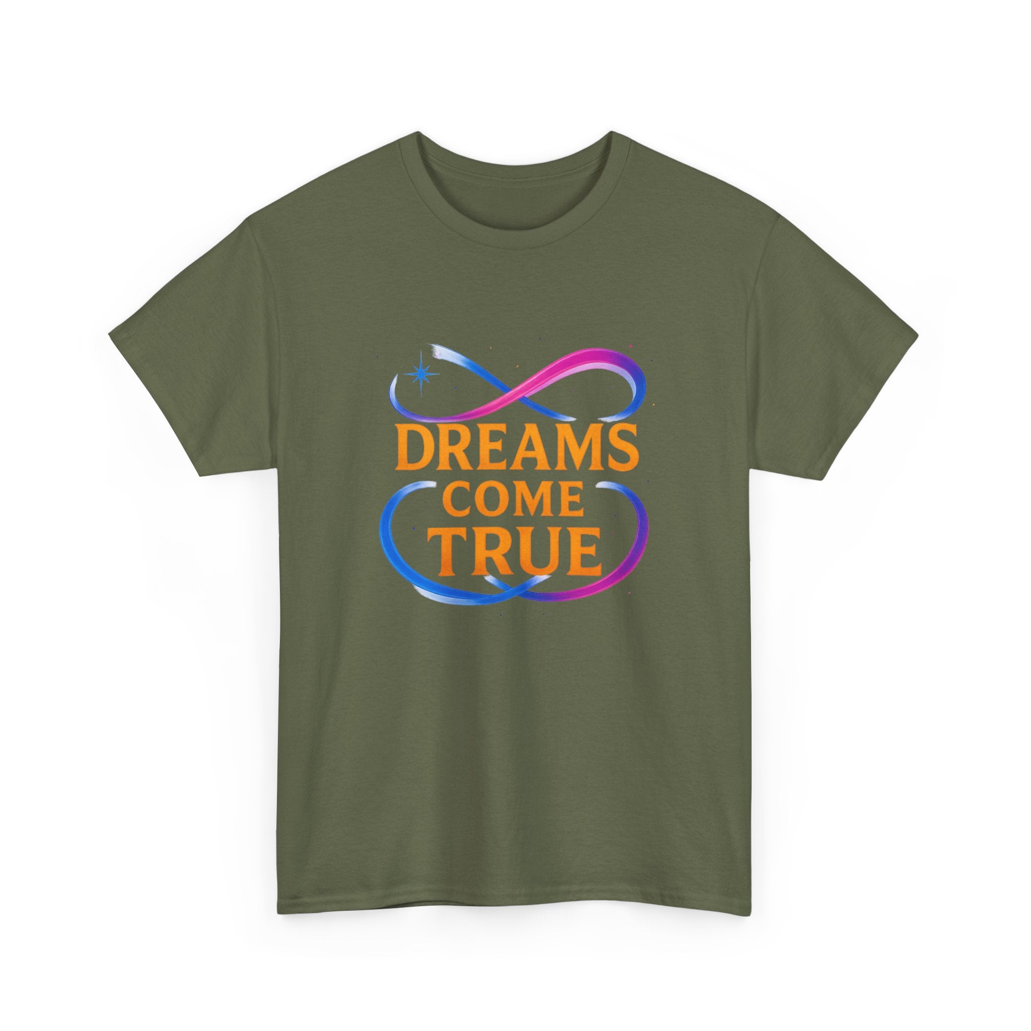 "Dreams Come True" – Infinity Glow Edition - Unisex Heavy Cotton Tee