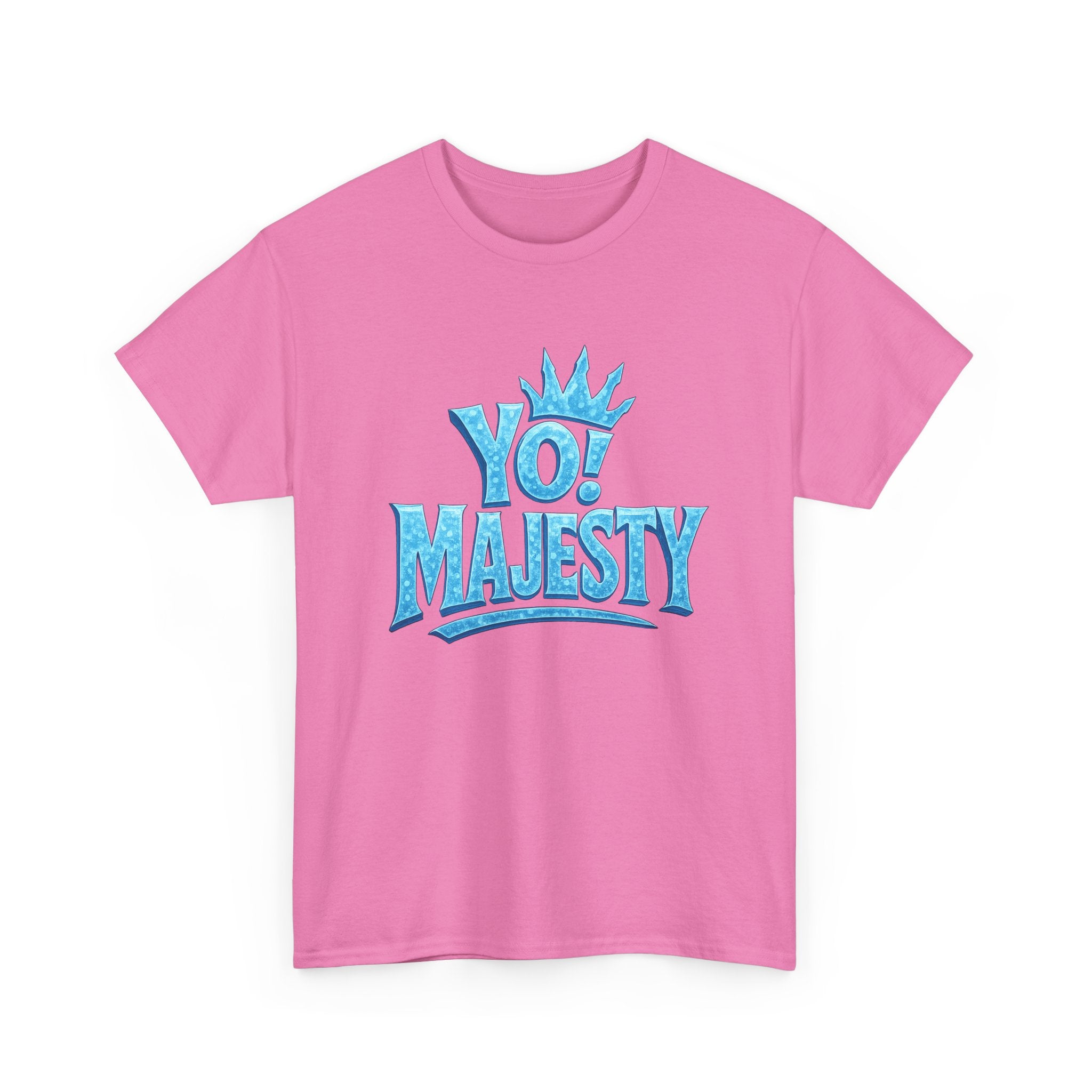 "Yo! Majesty Icy" Graphic Tee - Unisex Heavy Cotton Tee, Icy Logo